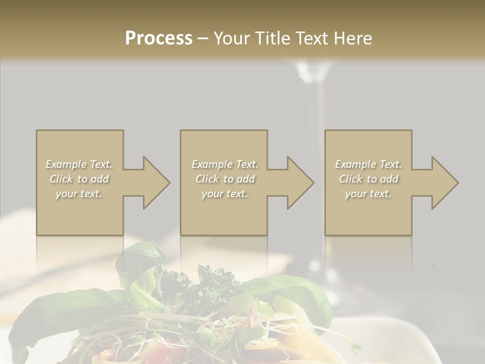 Cheese Dish Plate PowerPoint Template