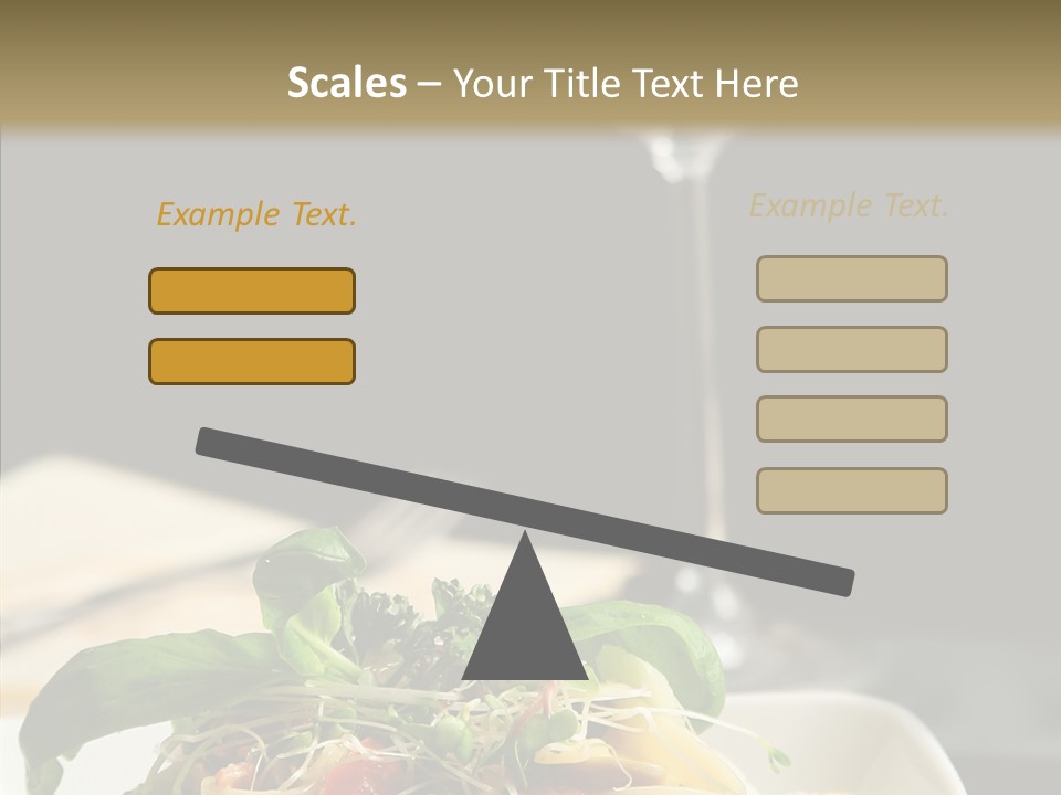 Cheese Dish Plate PowerPoint Template