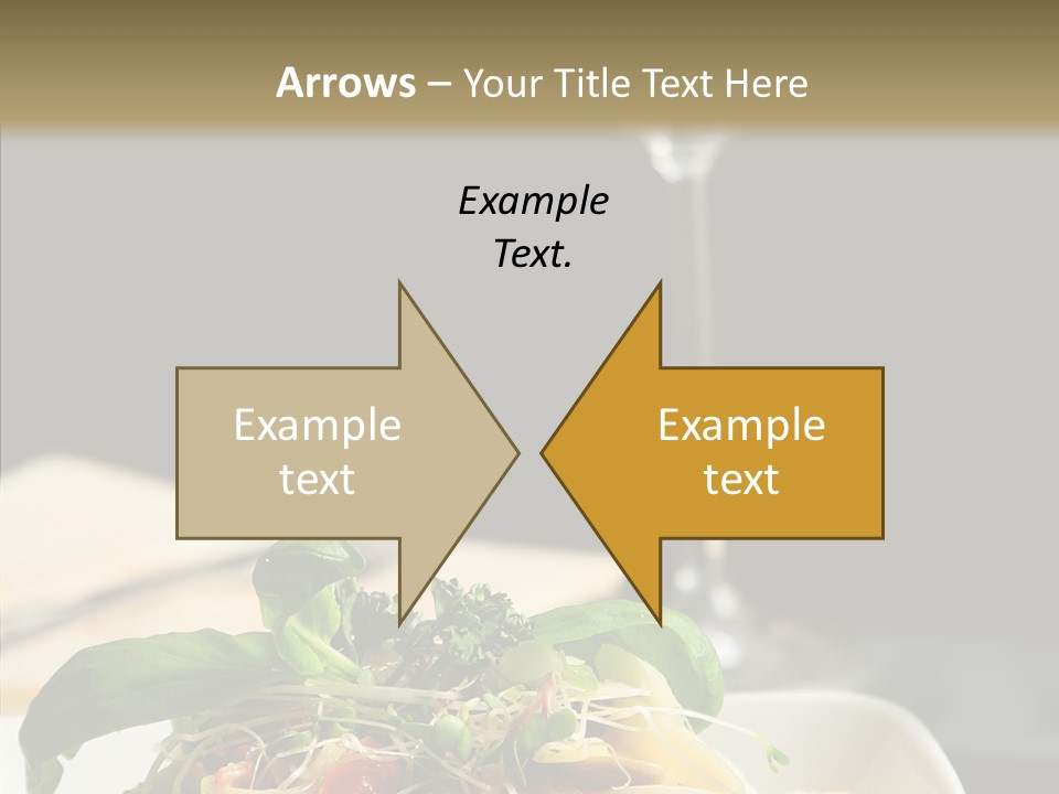 Cheese Dish Plate PowerPoint Template