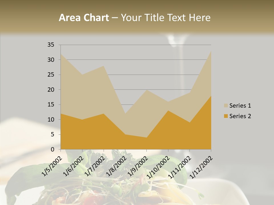 Cheese Dish Plate PowerPoint Template