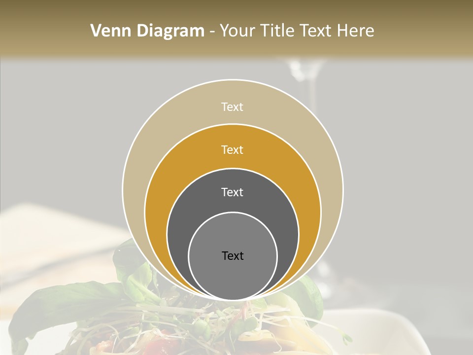 Cheese Dish Plate PowerPoint Template