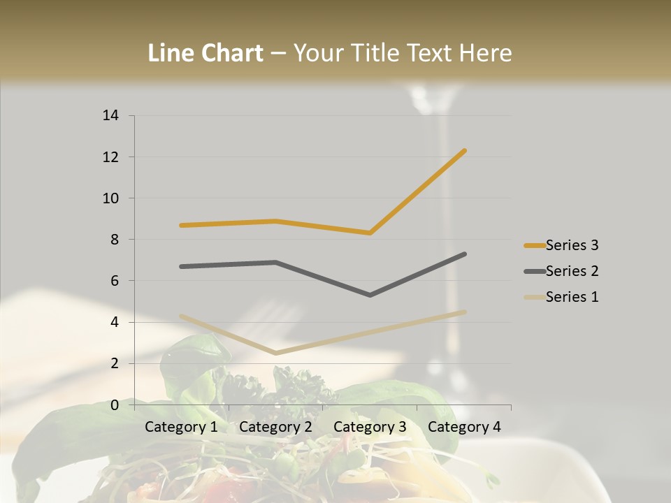 Cheese Dish Plate PowerPoint Template