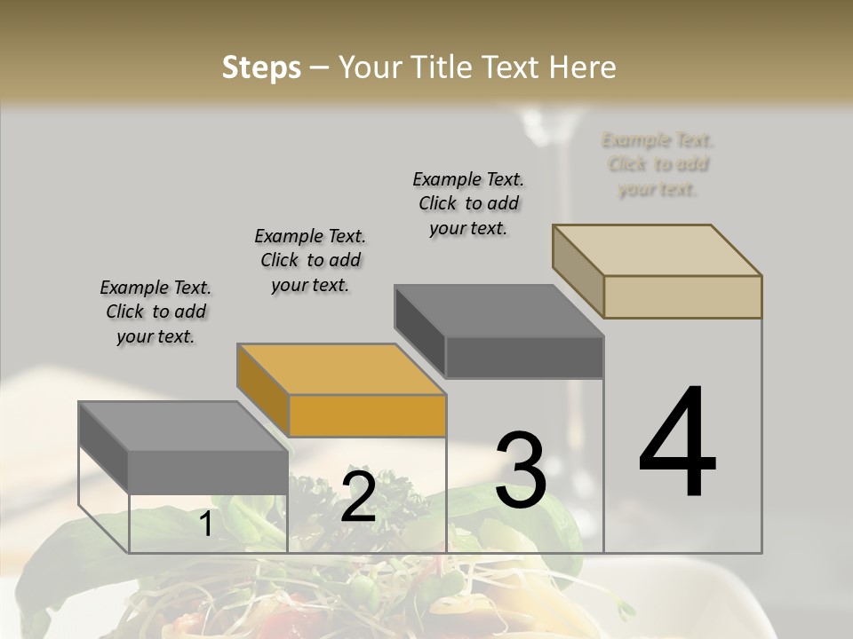 Cheese Dish Plate PowerPoint Template