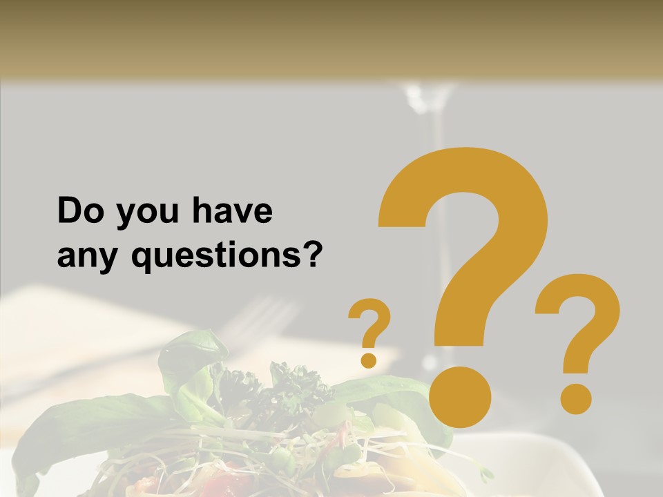 Cheese Dish Plate PowerPoint Template