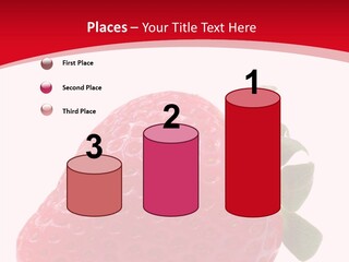Juicy Red Strawberry PowerPoint Template