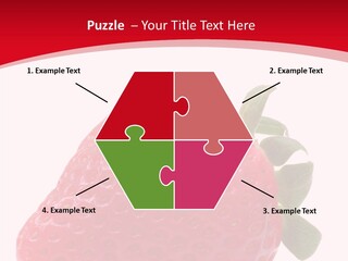 Juicy Red Strawberry PowerPoint Template
