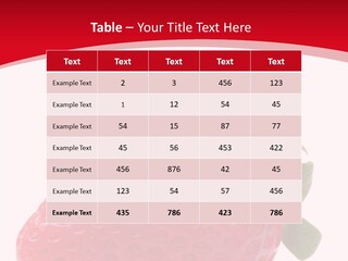 Juicy Red Strawberry PowerPoint Template
