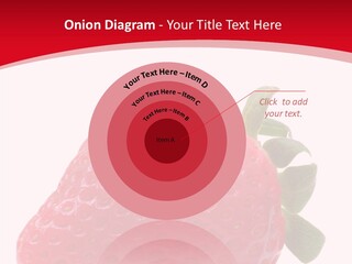 Juicy Red Strawberry PowerPoint Template