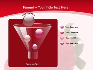 Juicy Red Strawberry PowerPoint Template
