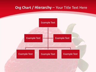 Juicy Red Strawberry PowerPoint Template