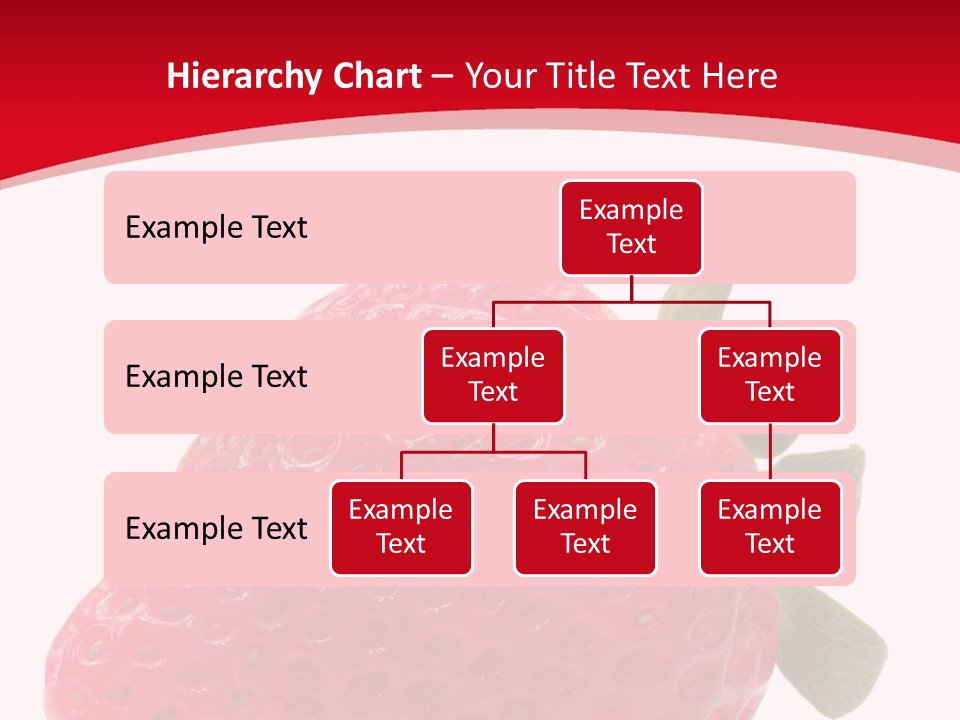 Juicy Red Strawberry PowerPoint Template