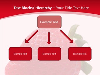 Juicy Red Strawberry PowerPoint Template