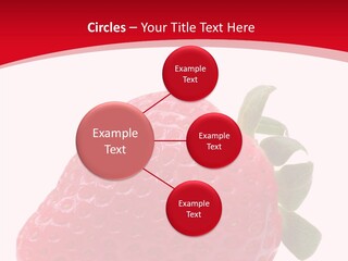 Juicy Red Strawberry PowerPoint Template