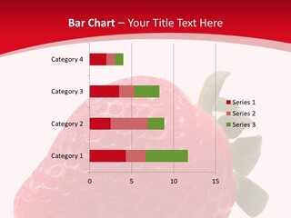 Juicy Red Strawberry PowerPoint Template