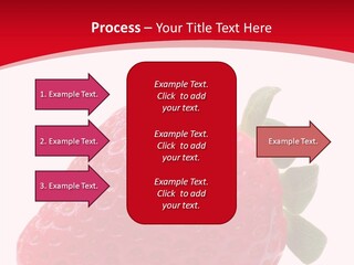 Juicy Red Strawberry PowerPoint Template