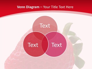 Juicy Red Strawberry PowerPoint Template