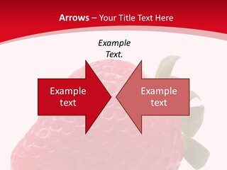 Juicy Red Strawberry PowerPoint Template