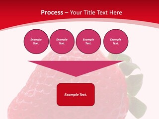 Juicy Red Strawberry PowerPoint Template