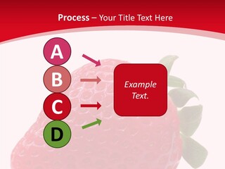 Juicy Red Strawberry PowerPoint Template