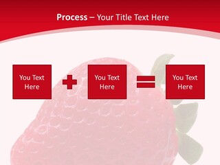 Juicy Red Strawberry PowerPoint Template