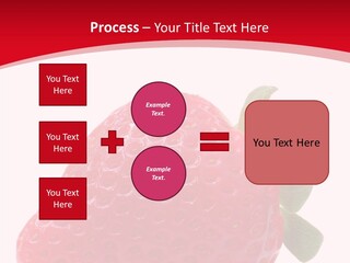 Juicy Red Strawberry PowerPoint Template