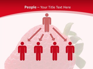 Juicy Red Strawberry PowerPoint Template
