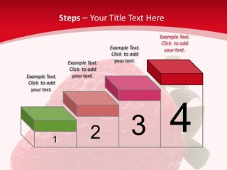 Juicy Red Strawberry PowerPoint Template