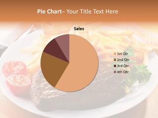 French Fries Object Dish PowerPoint Template