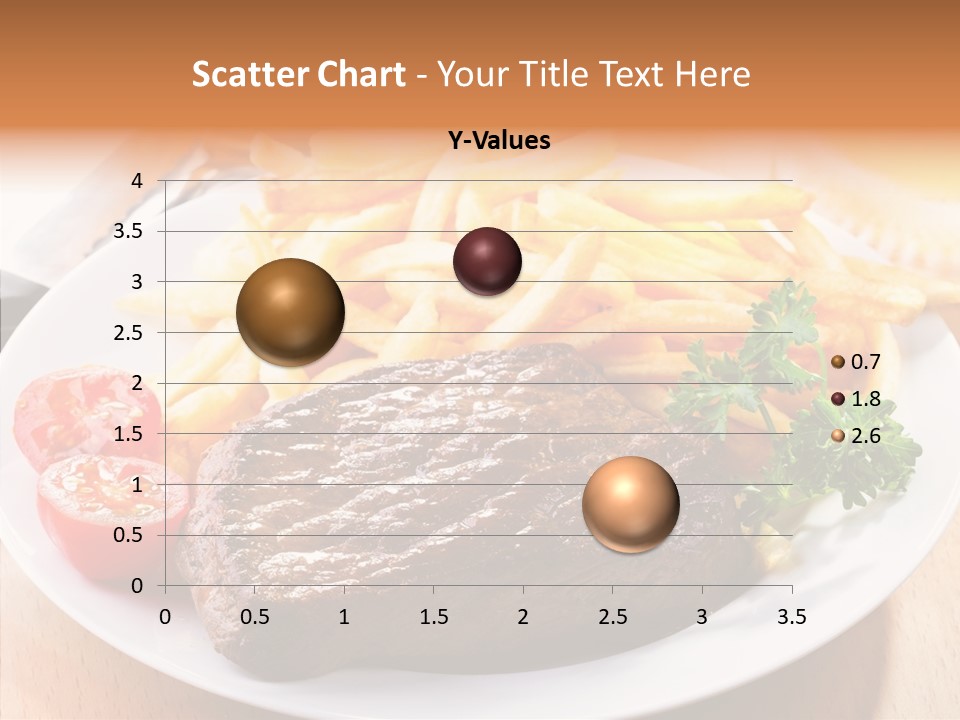 French Fries Object Dish PowerPoint Template