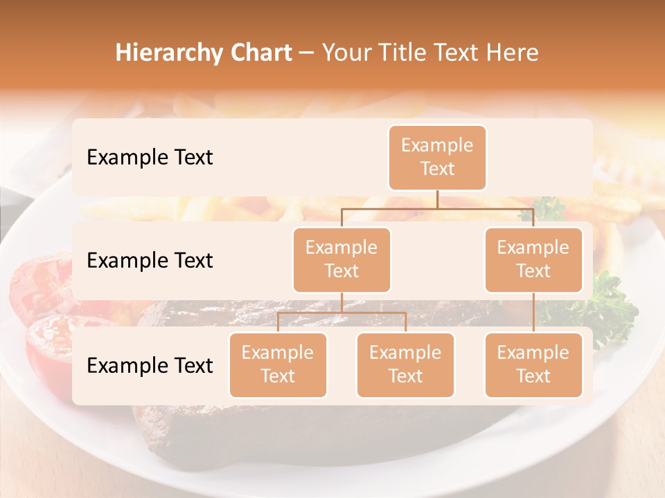 French Fries Object Dish PowerPoint Template