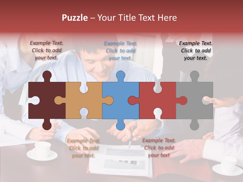 Teamwork People Job PowerPoint Template