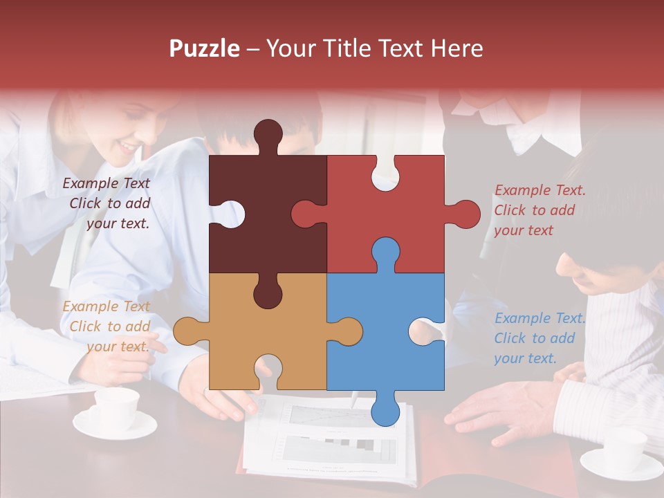 Teamwork People Job PowerPoint Template