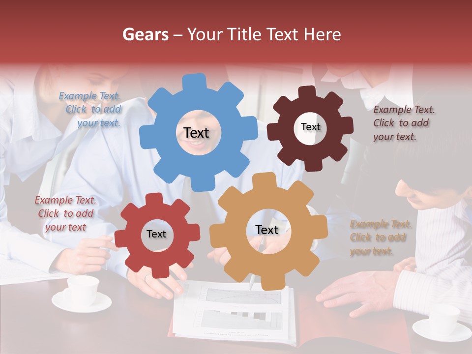 Teamwork People Job PowerPoint Template