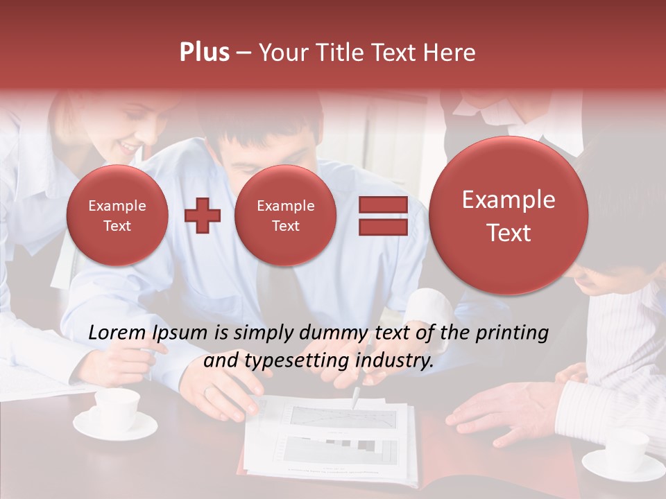 Teamwork People Job PowerPoint Template