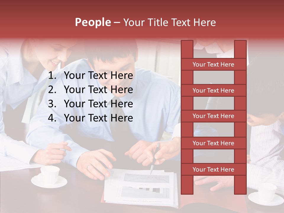 Teamwork People Job PowerPoint Template