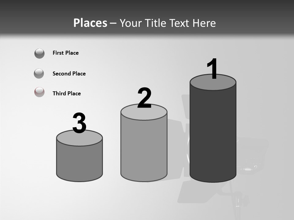 Show Spot Equipment PowerPoint Template