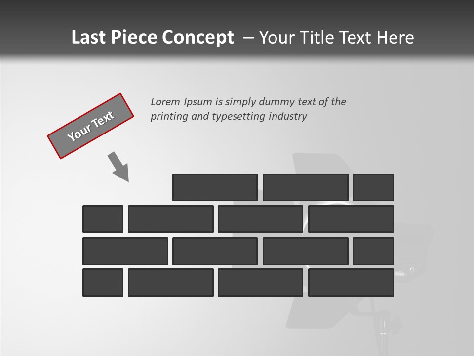 Show Spot Equipment PowerPoint Template
