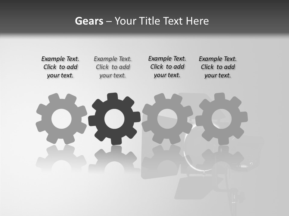 Show Spot Equipment PowerPoint Template