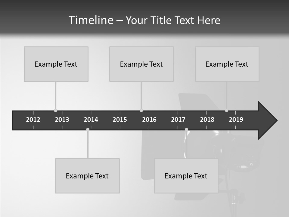 Show Spot Equipment PowerPoint Template