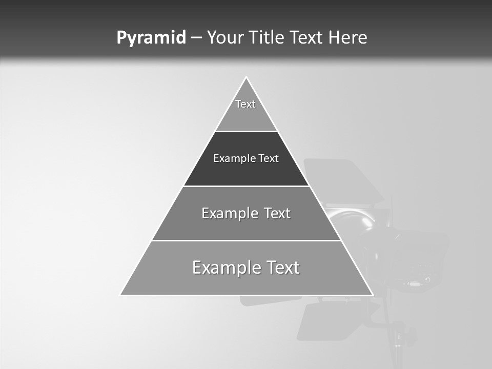 Show Spot Equipment PowerPoint Template