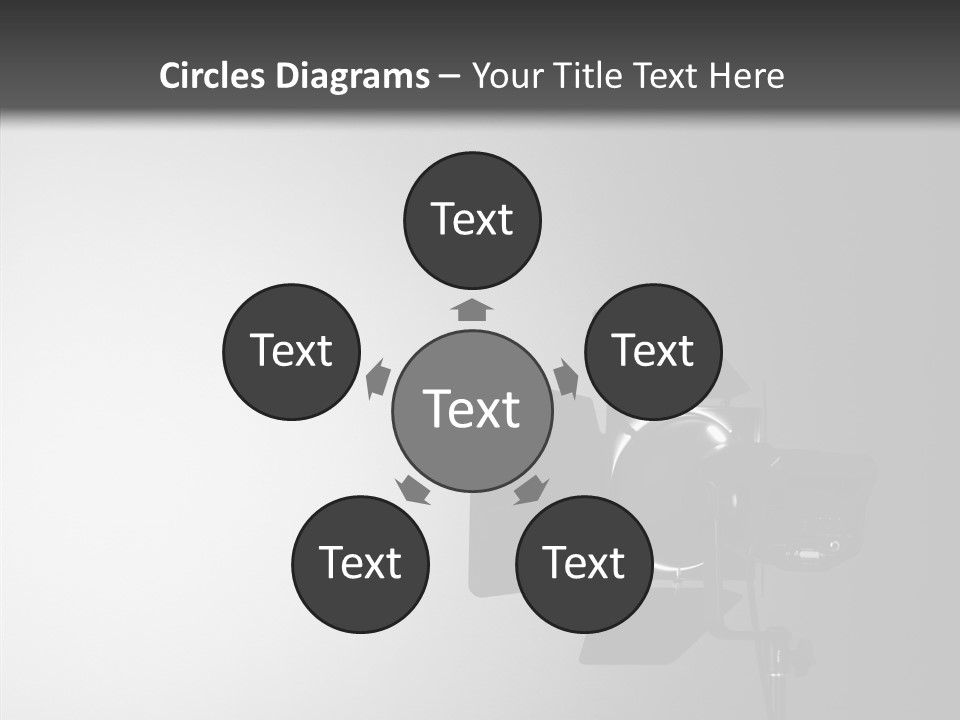 Show Spot Equipment PowerPoint Template
