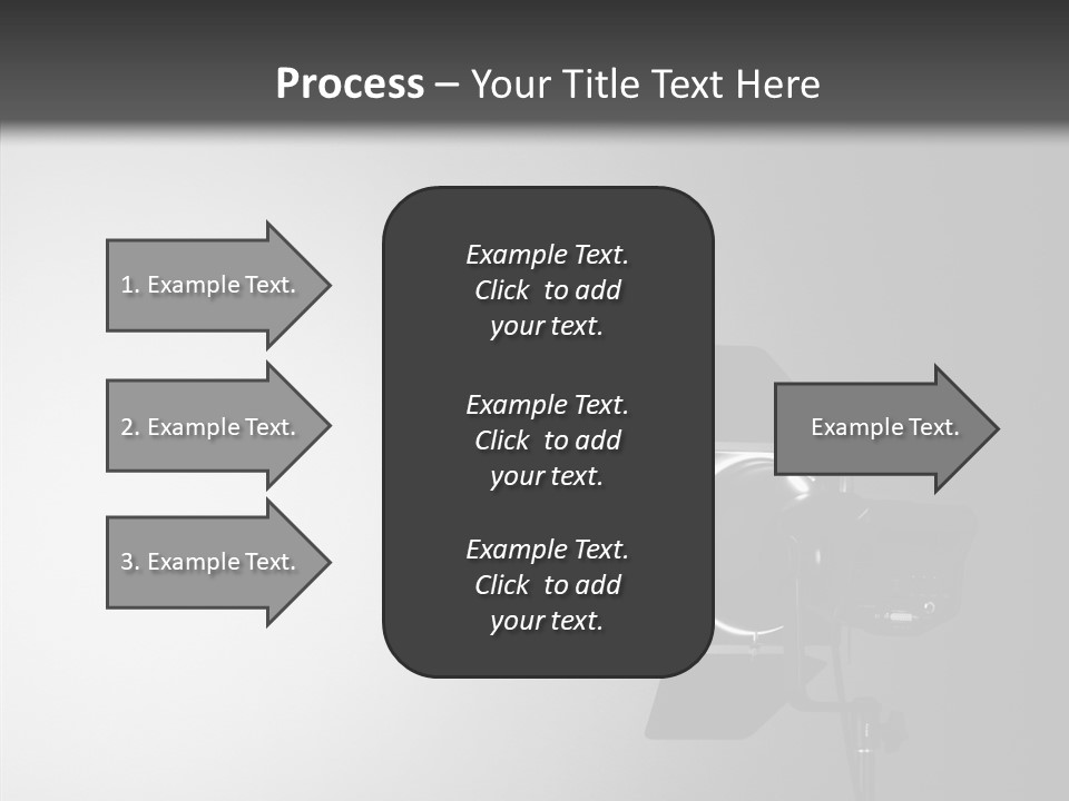 Show Spot Equipment PowerPoint Template