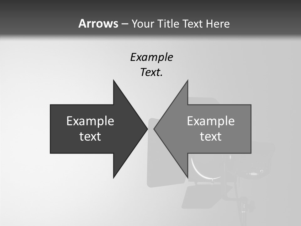Show Spot Equipment PowerPoint Template
