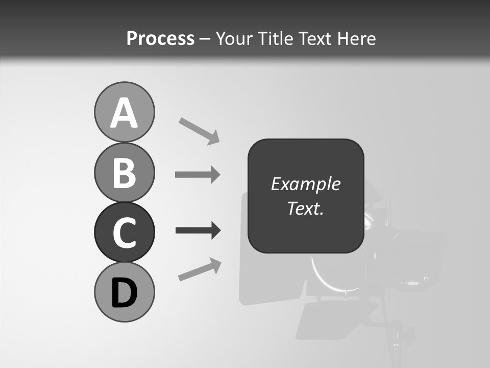 Show Spot Equipment PowerPoint Template