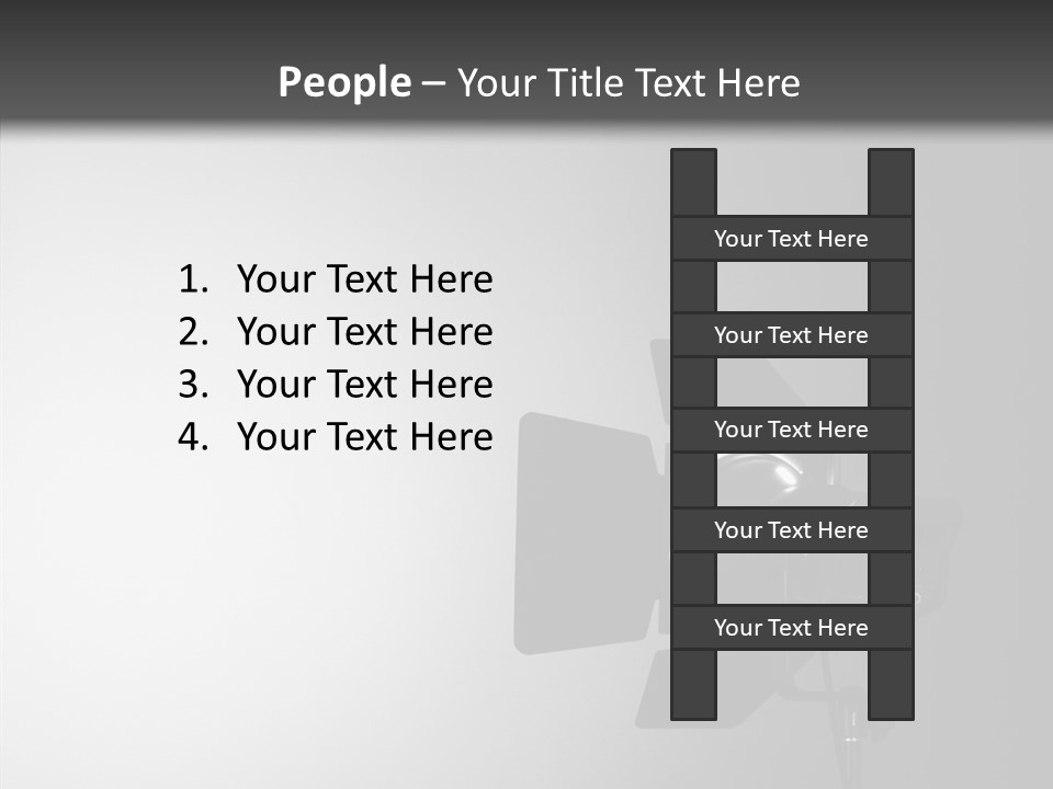 Show Spot Equipment PowerPoint Template
