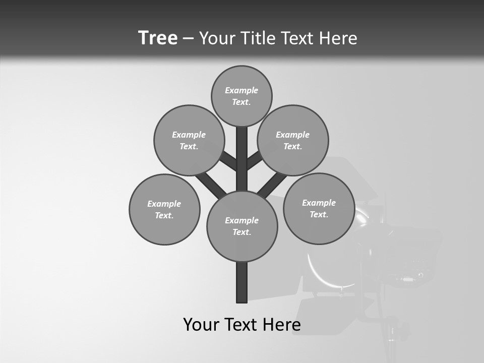 Show Spot Equipment PowerPoint Template