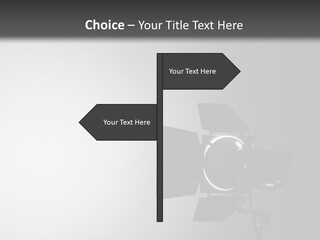 Show Spot Equipment PowerPoint Template