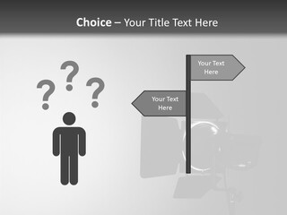 Show Spot Equipment PowerPoint Template