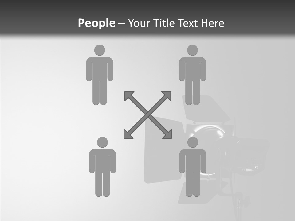 Show Spot Equipment PowerPoint Template
