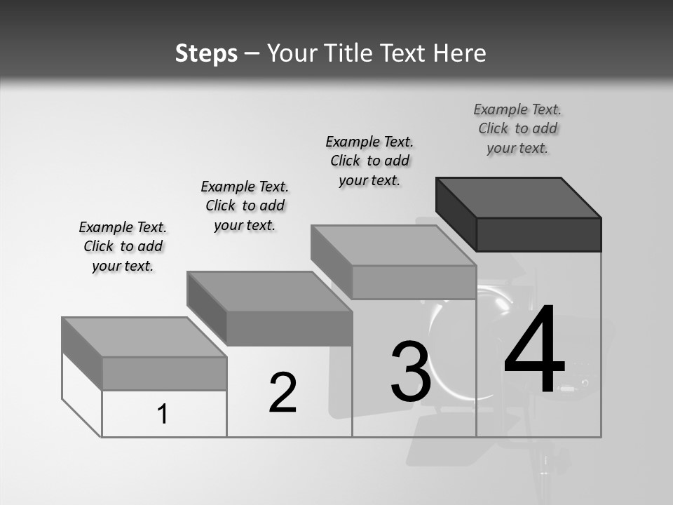 Show Spot Equipment PowerPoint Template